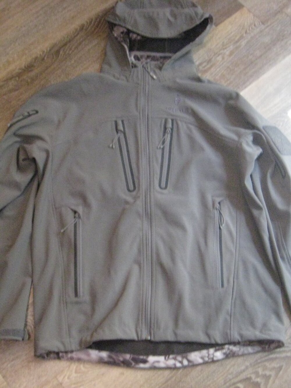 Kryptek Dalibor Jacket Dark Charcoal Size Large